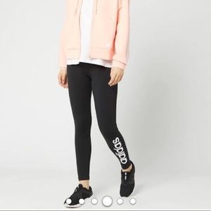 Adidas women climalite black leggings